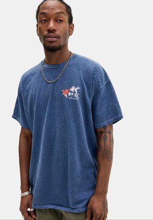 BDG Urban Outfitters SEIJAKU KOI UNISEX - T-Shirt print - navy
