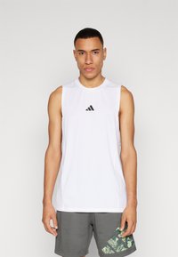 adidas Performance TANK - Top - white