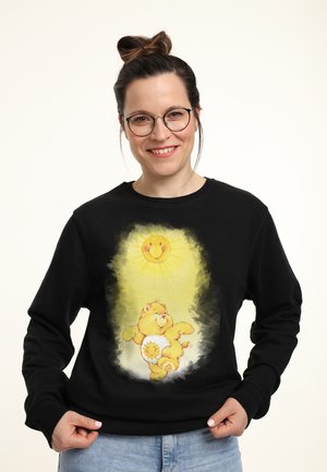 CARE BEARS FUNSHINE BEAR DANCING IN THE SUN - Sweatshirt - jet black