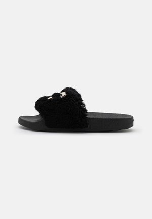 ULLA SLIDE - Ciabattine - black