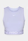 CROP TANK - Top - lilac ice/white