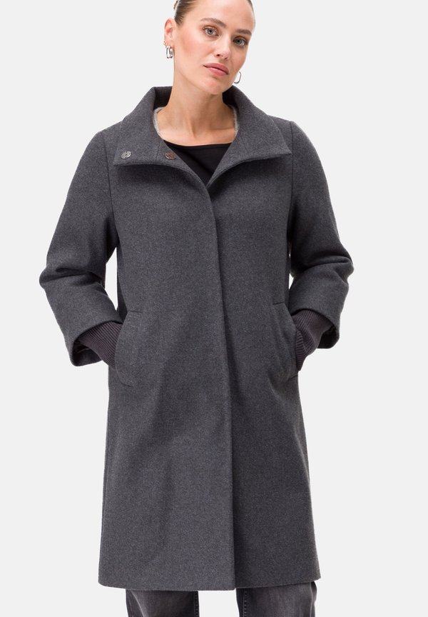 MIT STULPEN - Klassischer Mantel - anthracite melange