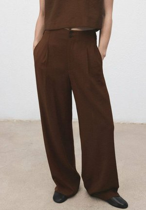 Pantalon classique - brown