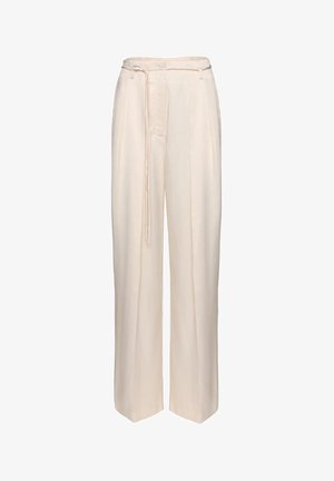 LA MANIA, SPODNIE GARNITUROWE LYS - Pantaloni - off white