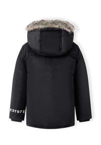MINOTI PARKA WITH FUR TRIM HOOD - Parka - black royal blue