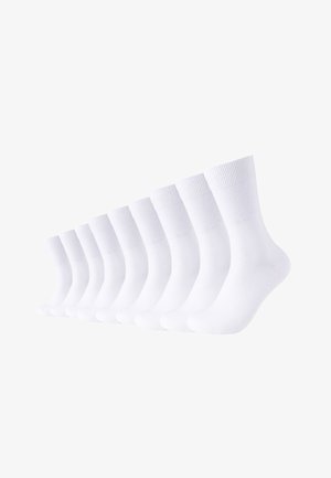 camano, COMFORT UNISEX SOCKS 9 PACK - Chaussettes - white
