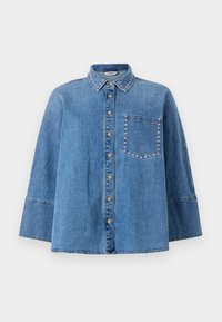 ONLGRACE STUD - Užsagstoma palaidinė - medium blue denim