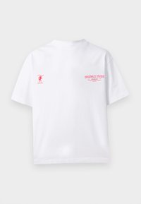 JORCAMBRIDGE EMBLEM BACK TEE - Print T-shirt - bright white