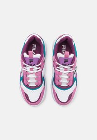 Fila COLLENE CB TEENS UNISEX - Trainers - white/moonlite mauve