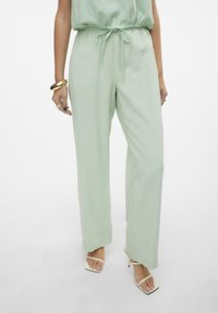 Vero Moda CARMEN NOOS - Kelnės - silt green