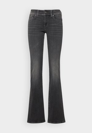 G-STAR MIDGE MID WAIST - Jeans bootcut - faded black magnet