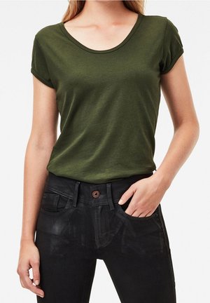 Jednoduché tričko - green