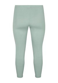 Zizzi BASIC - Pajkice – hlače - chinois green