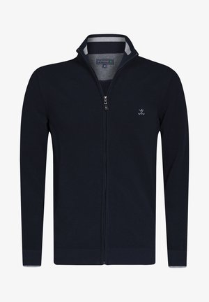 Cardigan - navy-grey