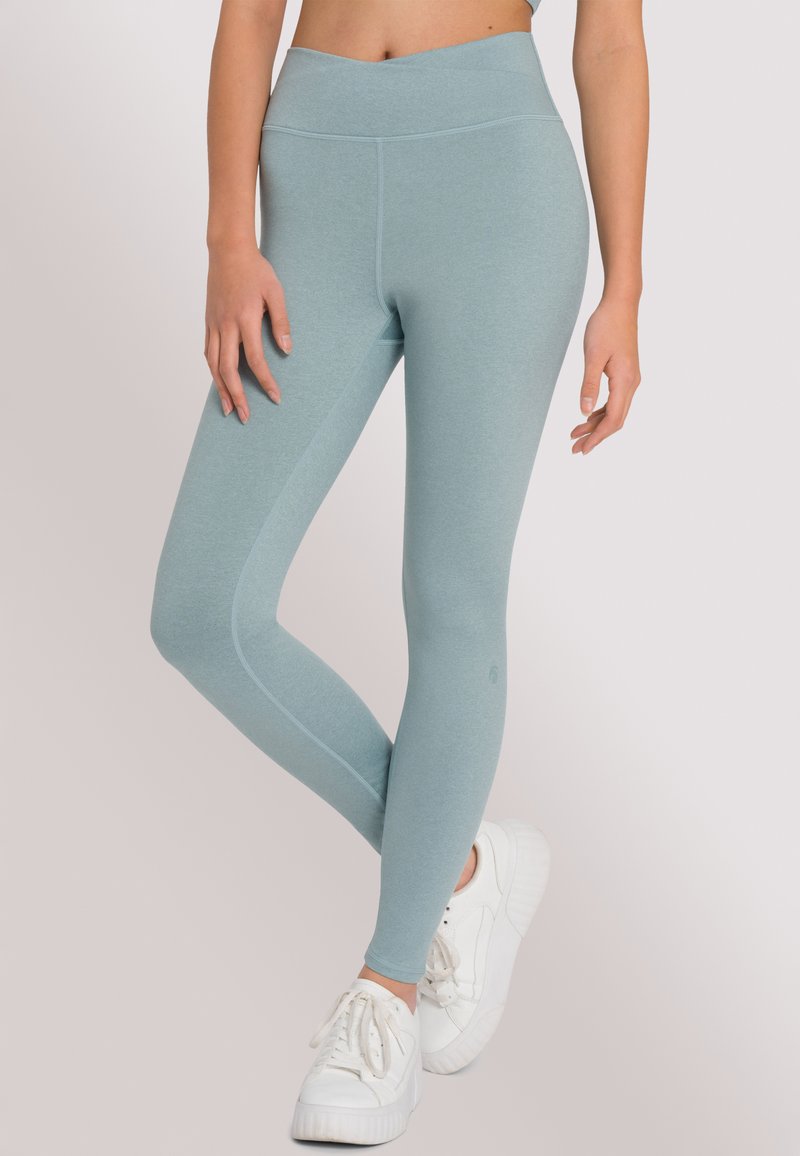 OCEANSAPART DAHLIA - Leggings - light aloe grey