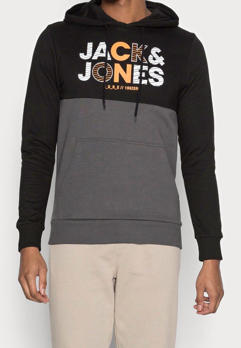 Jack & Jones Luvtröja - black