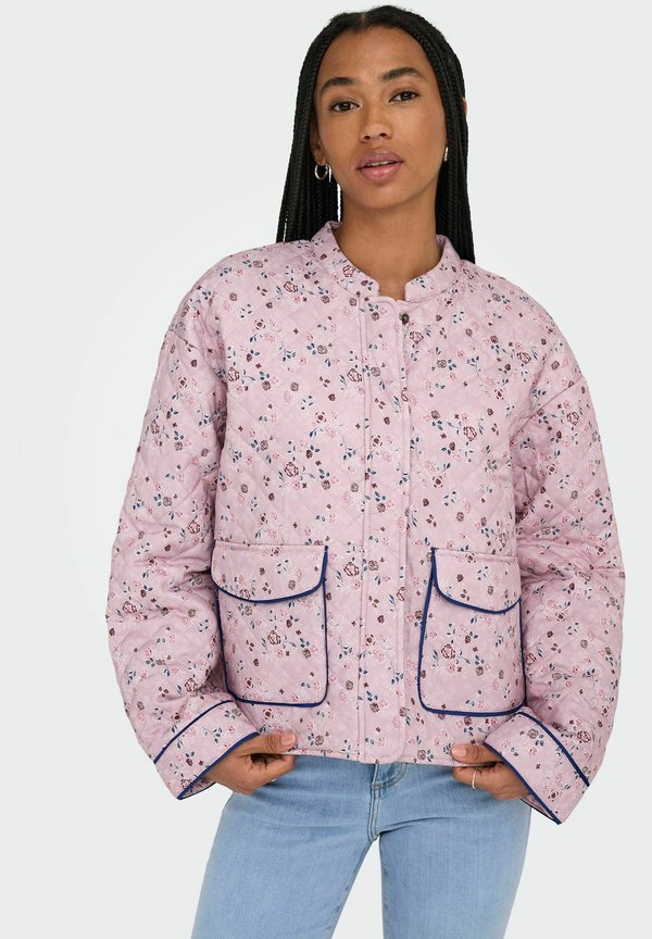 ONLHALLIE QUILTED JACKET - Übergangsjacke - pale mauve