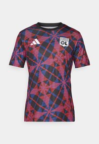 adidas Performance OLYMPIQUE LYONNAIS PREMATCH JERSEY - Klubbklær - black