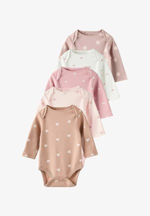 MINOTI BABY BODYSUITS 4 PACK - Body - red white/röd - Zalando.se