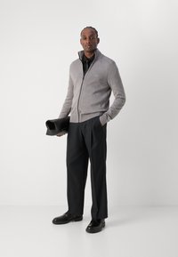 BOSS AVAC - Cardigan - light pastel grey