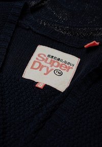 Superdry & Co Chaqueta de punto - mottled dark blue
