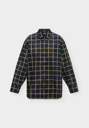 Marimekko, TÄHDELLÄ ISO RUUTU - Camisa - dark blue/olive green