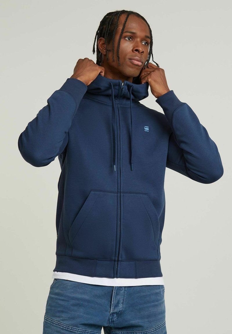 G-STAR CORE - Sudadera con cremallera - dunkelblau