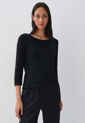 SLIM FIT - T-shirt basique - black