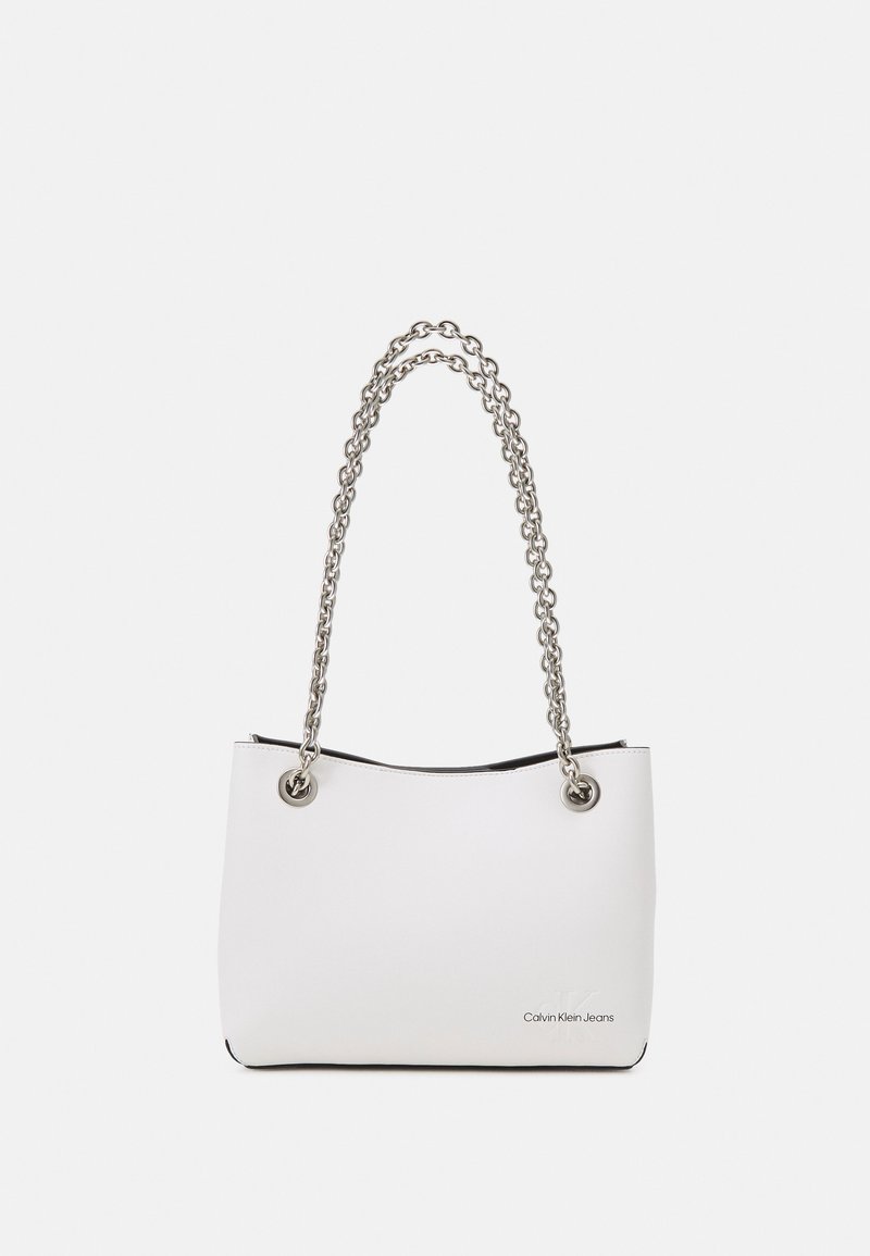 Calvin Klein Jeans SCULPTED SHOULDER BAG CHAIN Handbag ancient