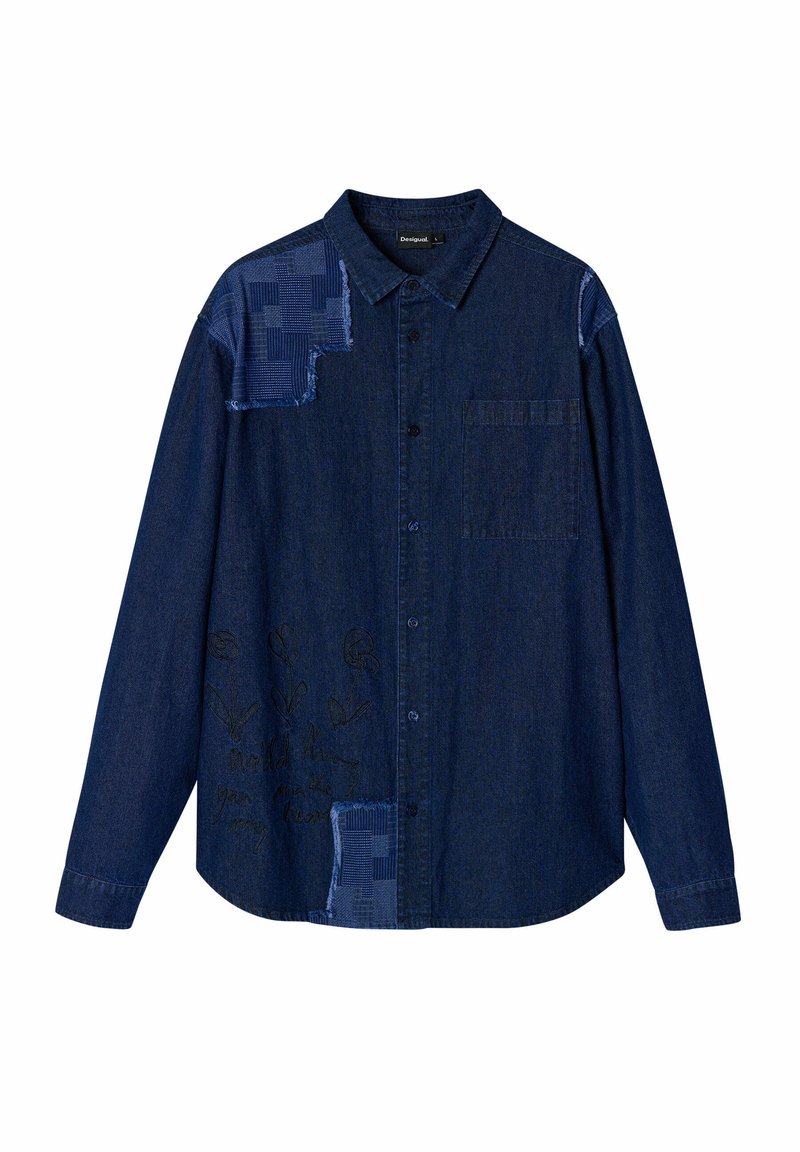 Desigual Overhemd donkerblauw