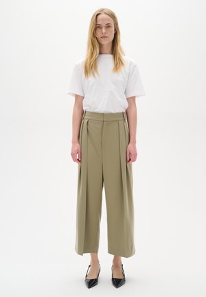 NATALYA CROPPED - Stoffhose - pinetree