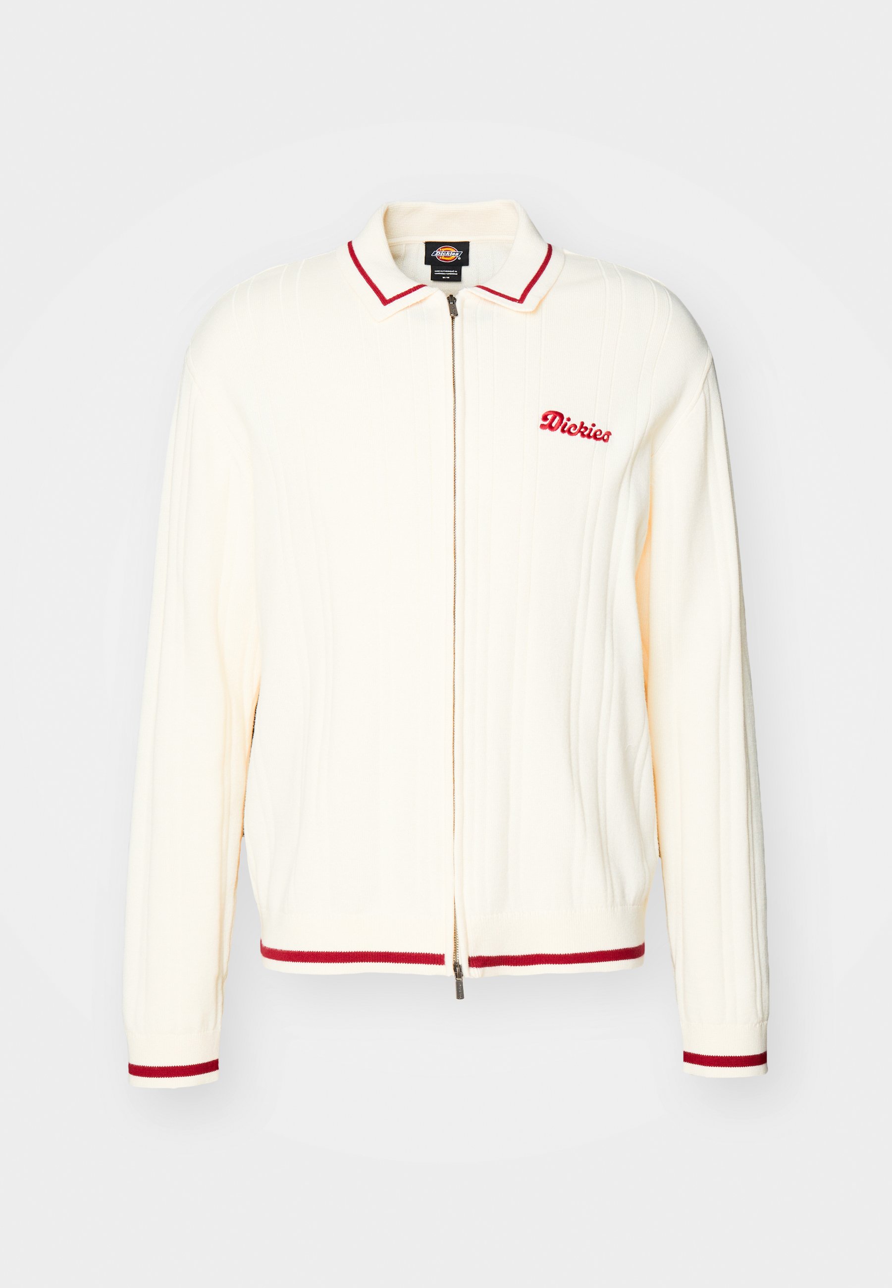 Dickies LEWISTOWN CARDIGAN - Cardigan - egret/dyed denim - Zalando