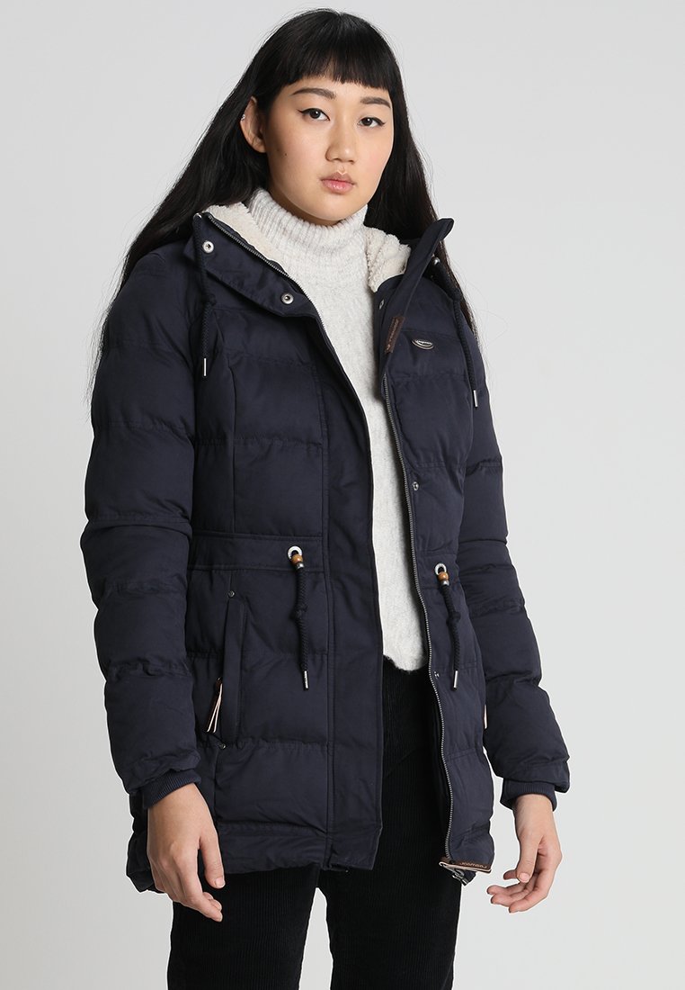Ragwear ASHANI PUFFY - Zimní kabát - navy