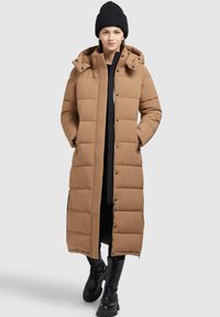 khujo EMORIA MATT - Winter coat - hellbraun