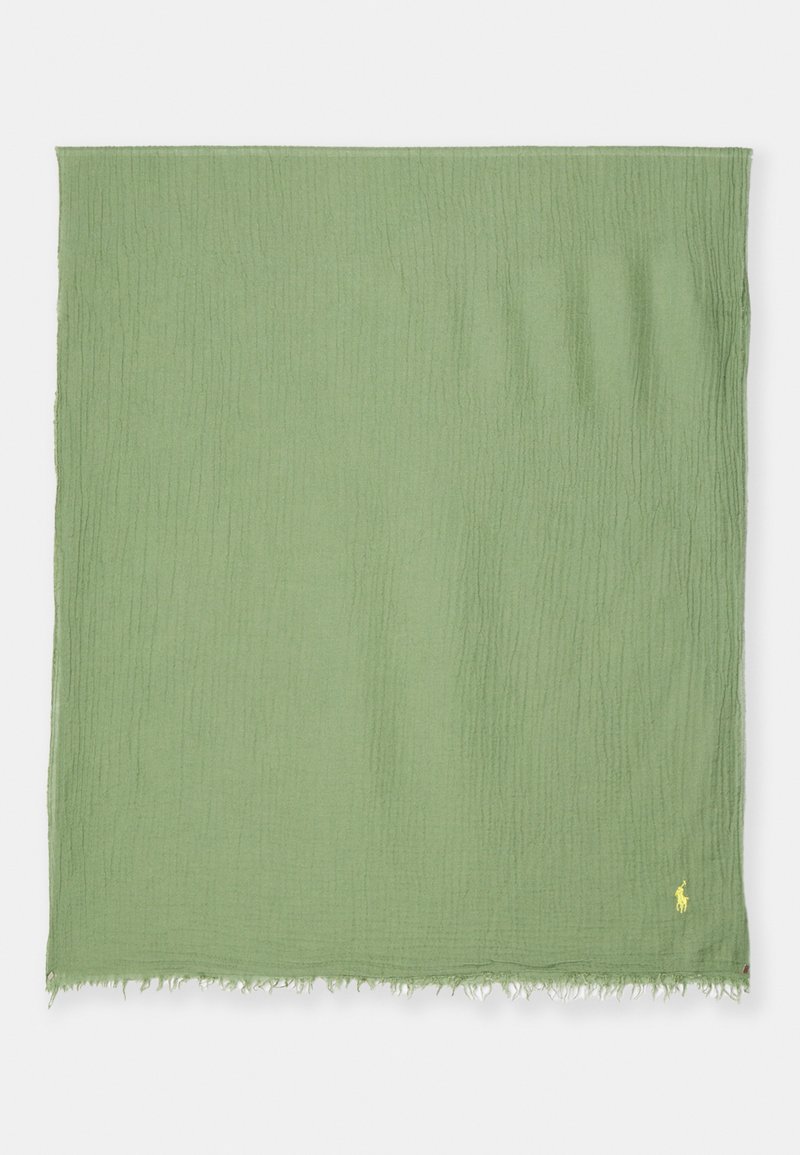 Polo Ralph Lauren FRINGE TRIM SCARF - Šalikas - fatigue