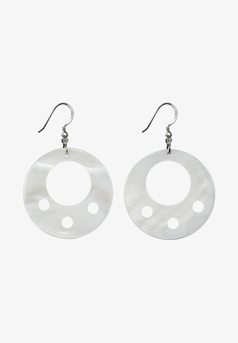 CINNEA CINNEA OHRSCHMUCK SONNENTANZ - Ohrringe - weiß