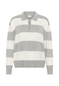 Non sélectionné, light grey m chalk wide stripe