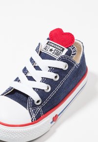 Converse CHUCK TAYLOR ALL STAR - Lära-gå-skor - navy/enamel red/blue