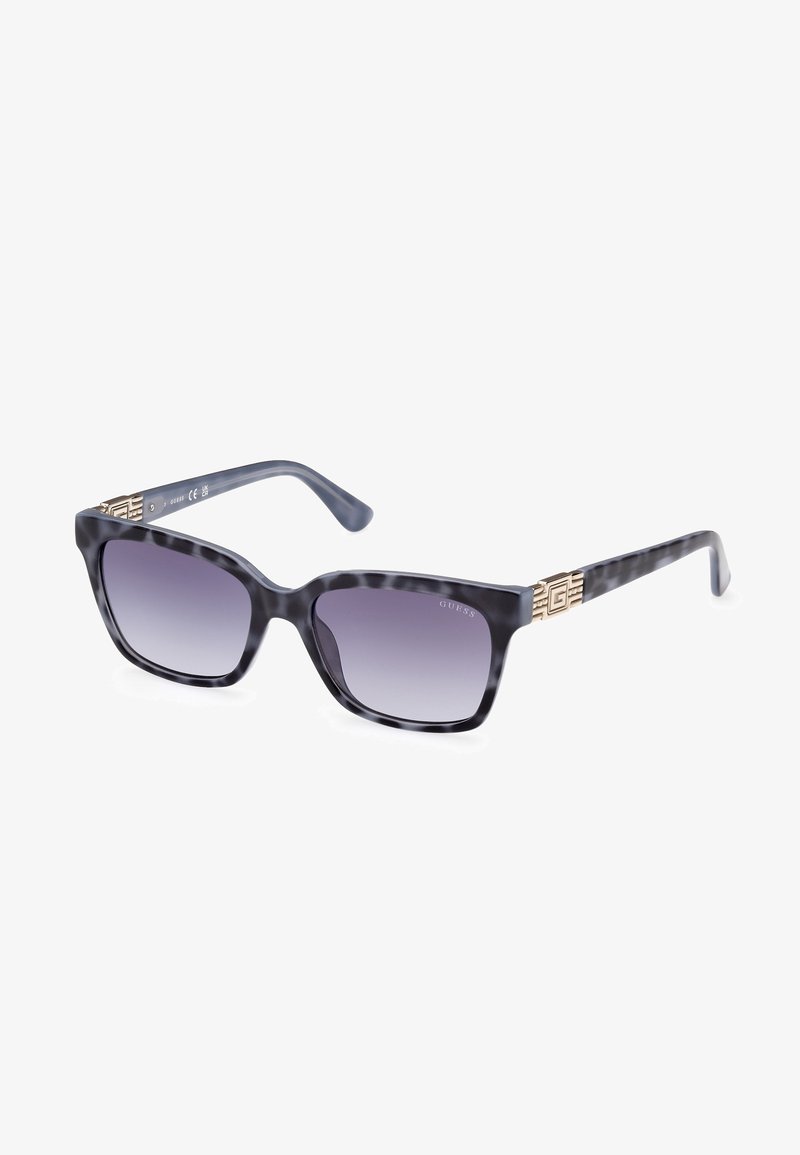 Guess RECHTECKIGE FORM - Gafas de sol - blu