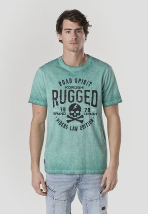SHORT SLEEVE - Camiseta estampada - menta   mint