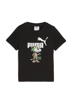 SUPER GRAPHIC TEE - Tričko s potlačou - black
