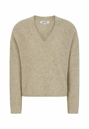 Soft Rebels Pulóver - biege