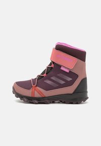 Adidas Terrex - TERREX SNOW HOOK-AND-LOOP COLD.RDY WINTER - Vinterstövlar - shadow maroon/wonder red/pulse lilac Miniatyrbild 1