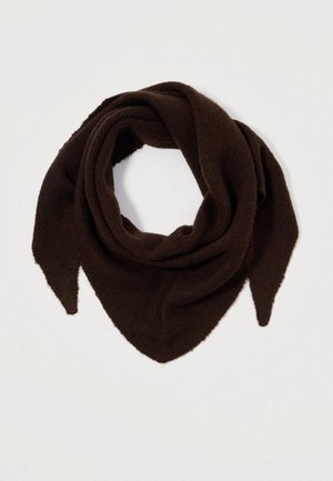 TRIANGLE SCARVES - Šála - terra brown