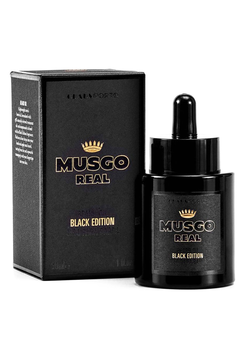 Claus Porto - CLAUS PORTO BARTÖL MUSGO REAL BEARD OIL BLACK EDITION - Bartpflege - transparent, Vergrößern