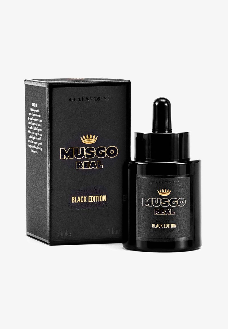 Claus Porto - CLAUS PORTO BARTÖL MUSGO REAL BEARD OIL BLACK EDITION - Bartpflege - transparent, Vergrößern