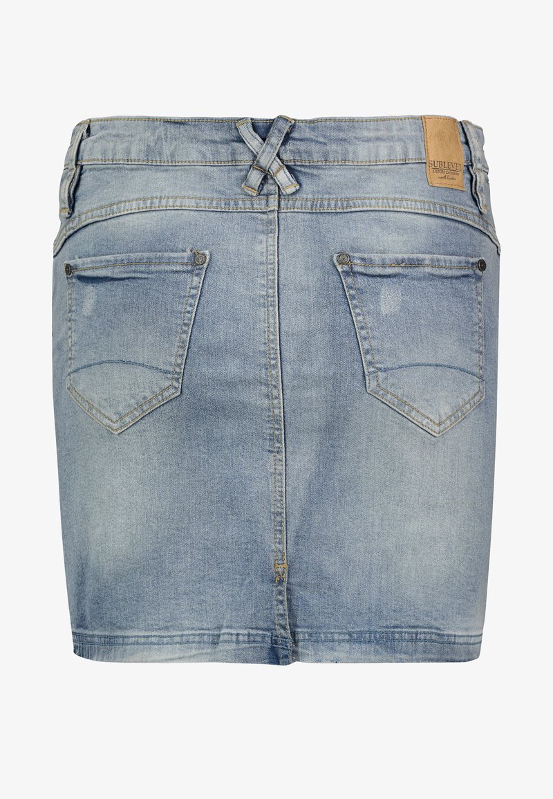 Sublevel Minirock Denim Skirt Blue Zalando De