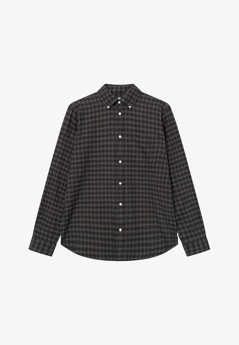Les Deux KENT CHECK - Cămașă - pine green/black