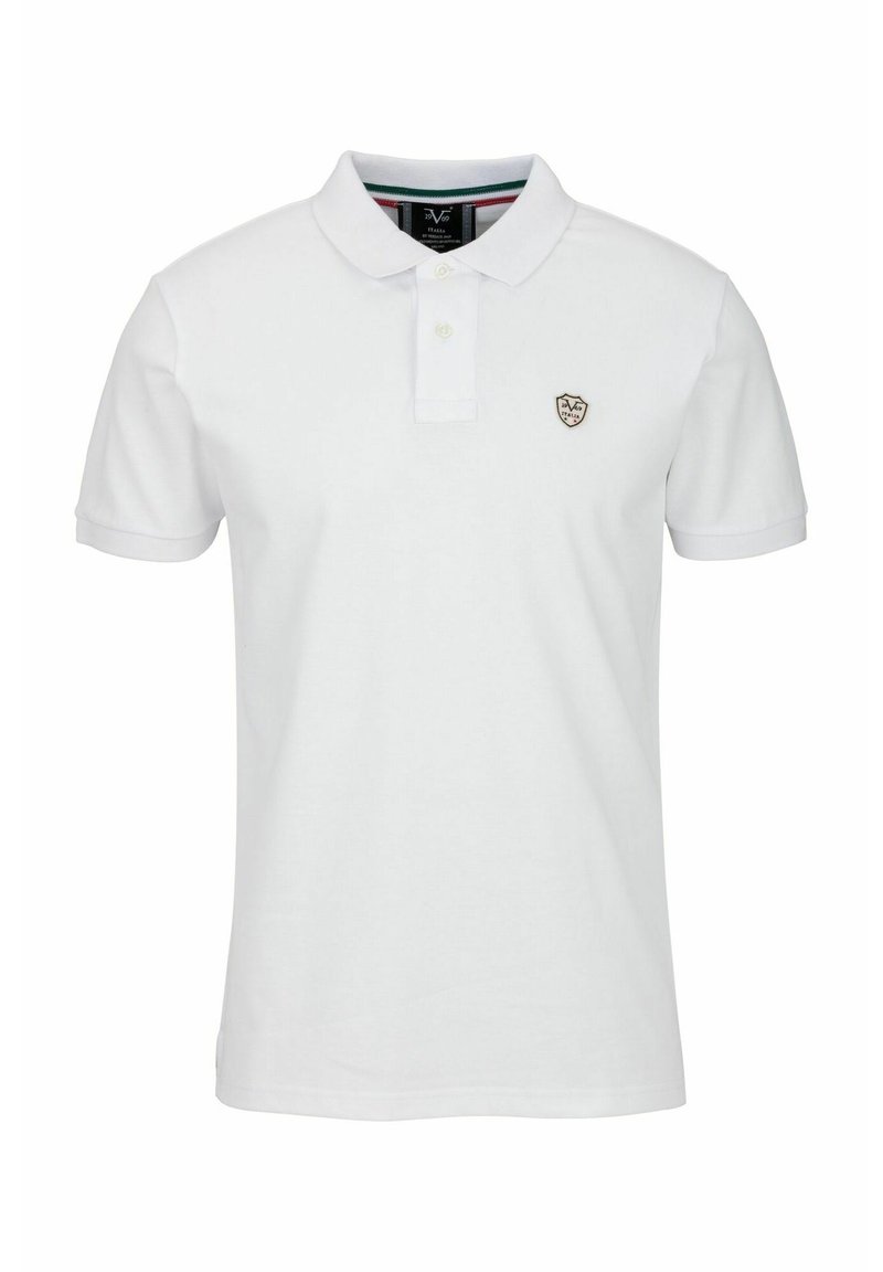 19V69 Italia EMILIO SHIELD - Polo shirt - white - Zalando