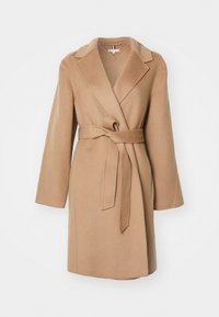 BELTED COAT - Klasičan kaput - light sepia brown